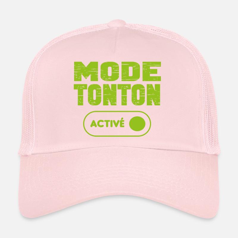 Mode tonton activé Casquette trucker 