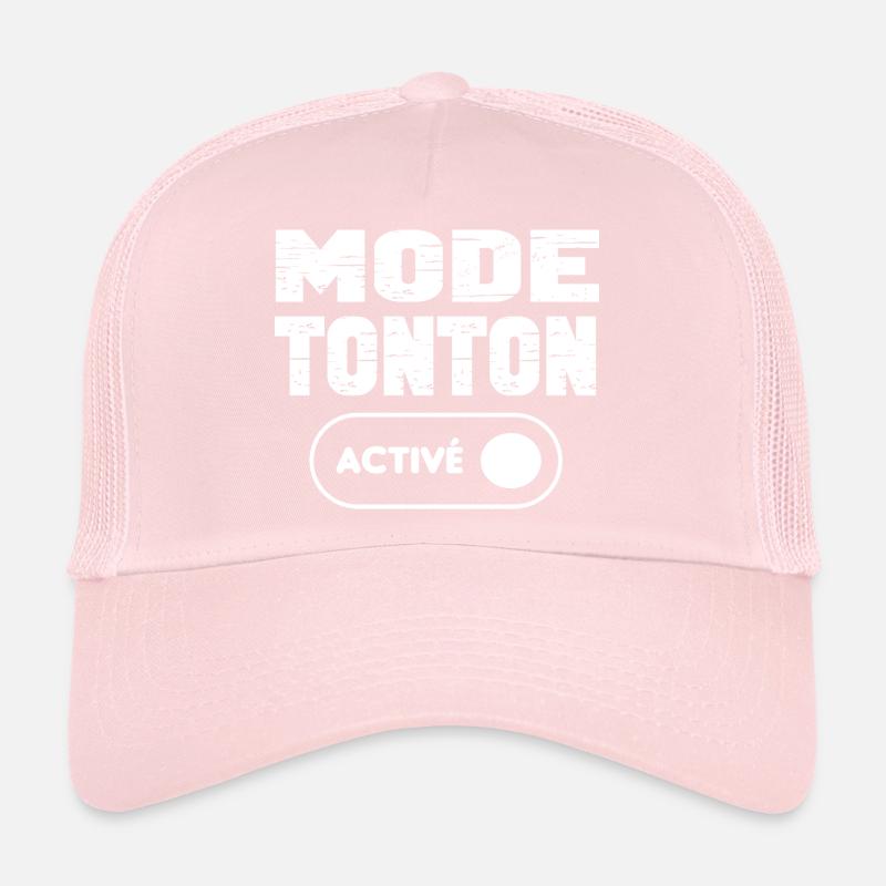 mode tonton activé Casquette trucker 