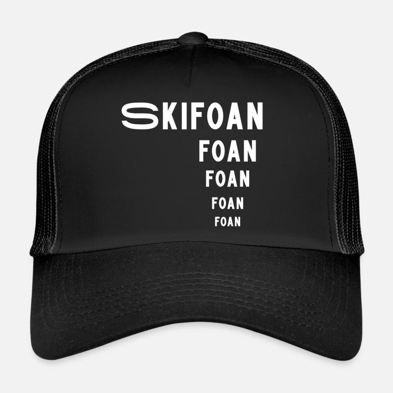 Skifoan - Trucker Cap - Schwarz/Schwarz