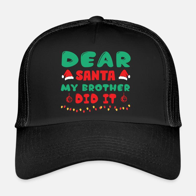 Funny design for Christmas Trucker Cap