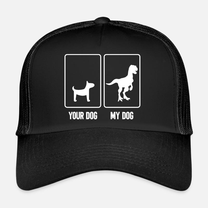 Malinois Belgischer Schäferhund Mechelaar Hund - Trucker Cap - Schwarz/Schwarz