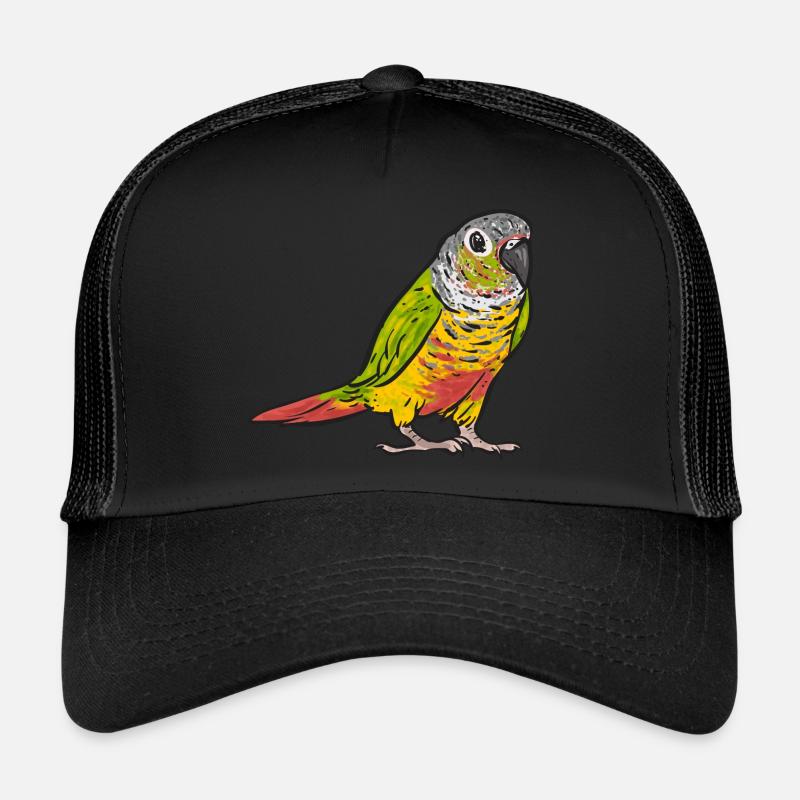 Molina Perruche Perroquet Oiseau Perruche Soleil Casquette trucker 