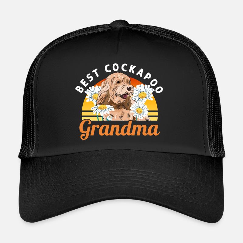 Cockapoo Dog Trucker Cap