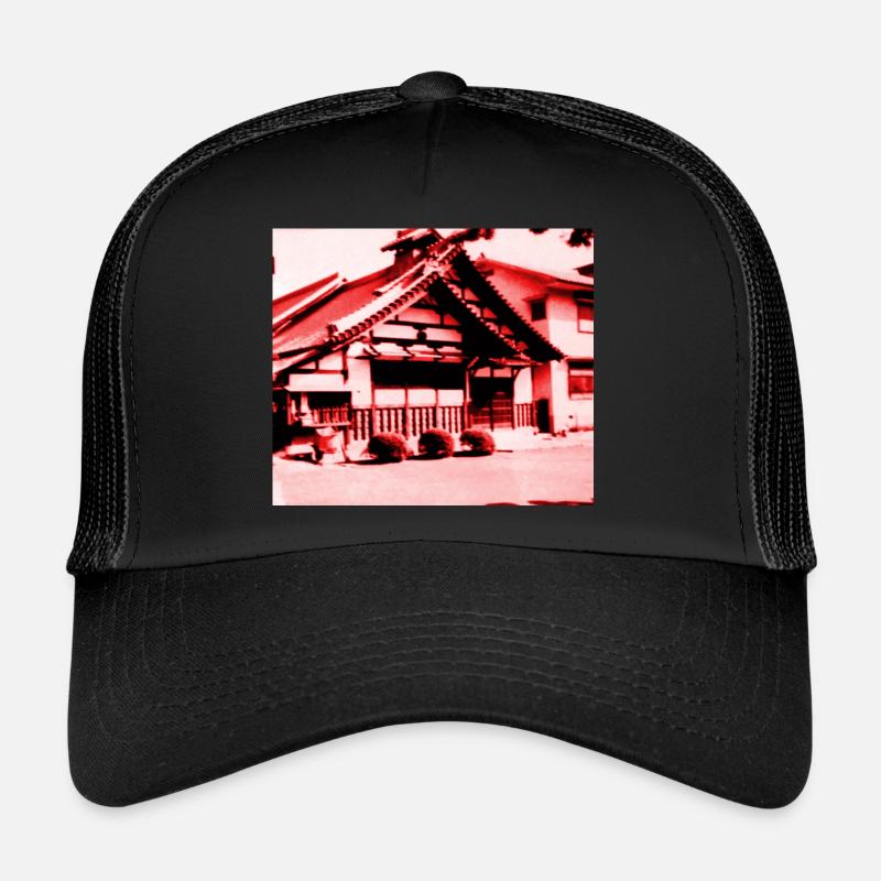Temple à Nara, Japon. Casquette trucker 