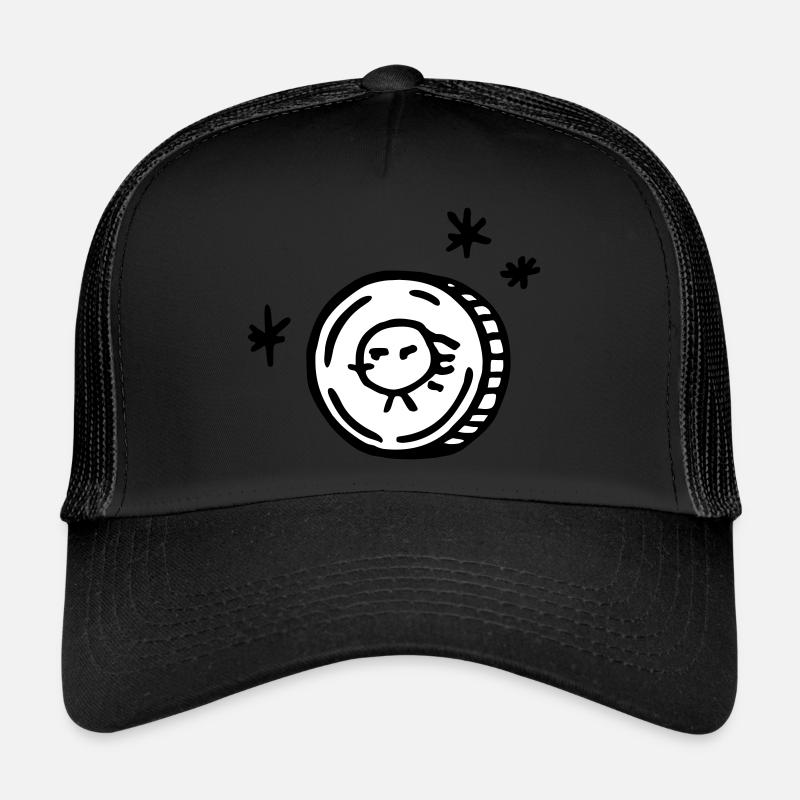 money coins Casquette trucker 