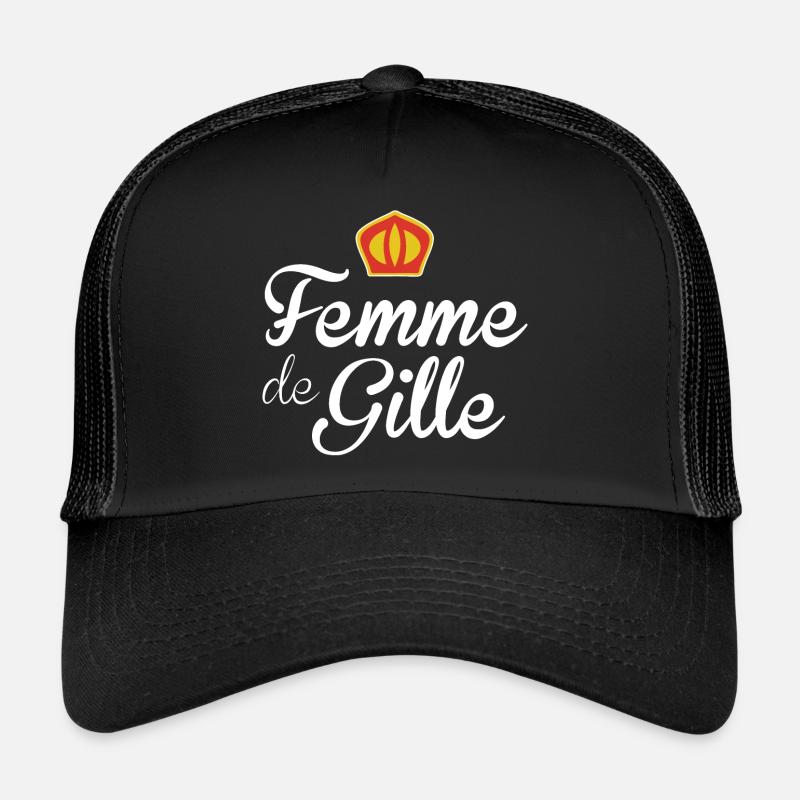 Femme de Gille - Carnaval - Blanc Casquette trucker 