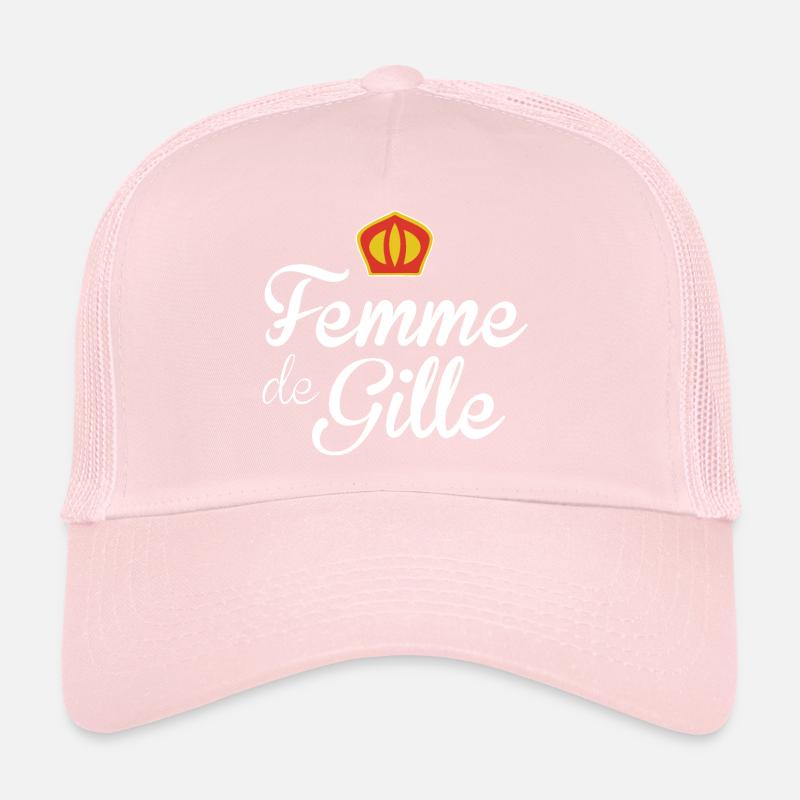 Femme de Gille - Carnaval - Blanc Casquette trucker 