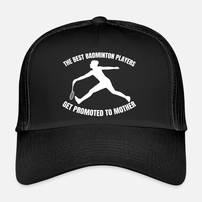 Badminton Maman Maman Badminton Mère Badminton Casquette trucker 