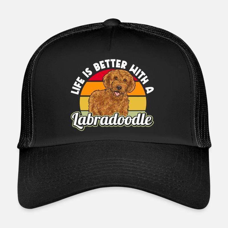 Labradoodle Dog Trucker Cap