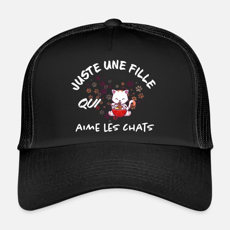 Amoureuse des chats Casquette trucker 
