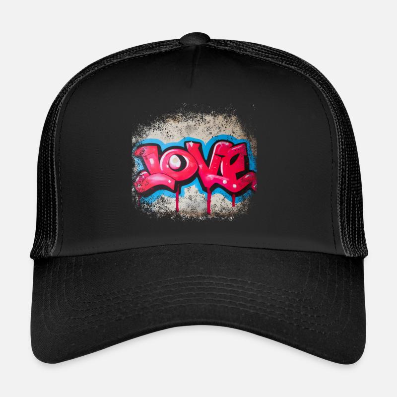 Amour graffiti Casquette trucker 