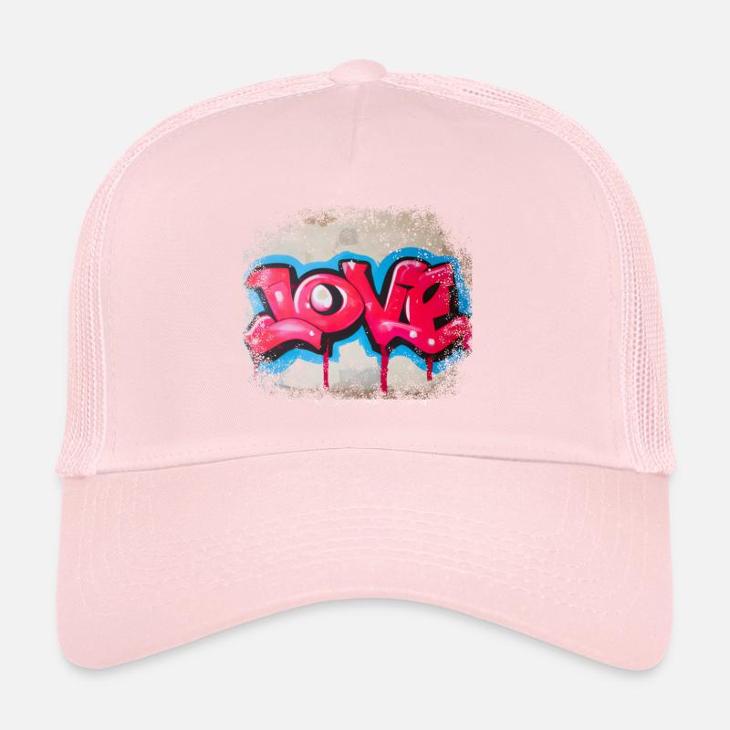 Graffiti Love Trucker Cap