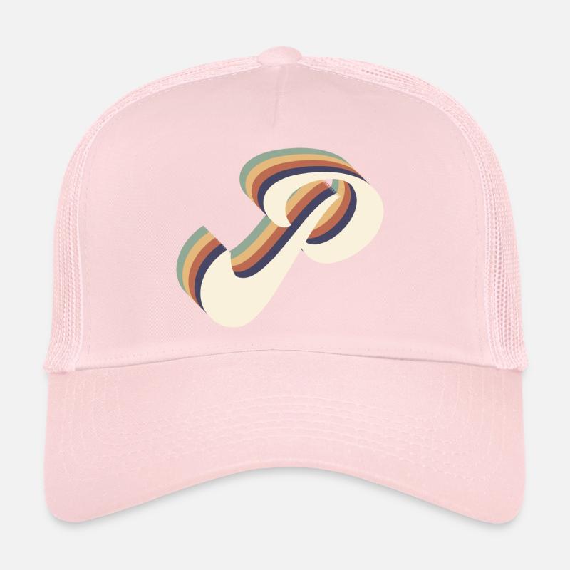 Buchstabe P Trucker Cap