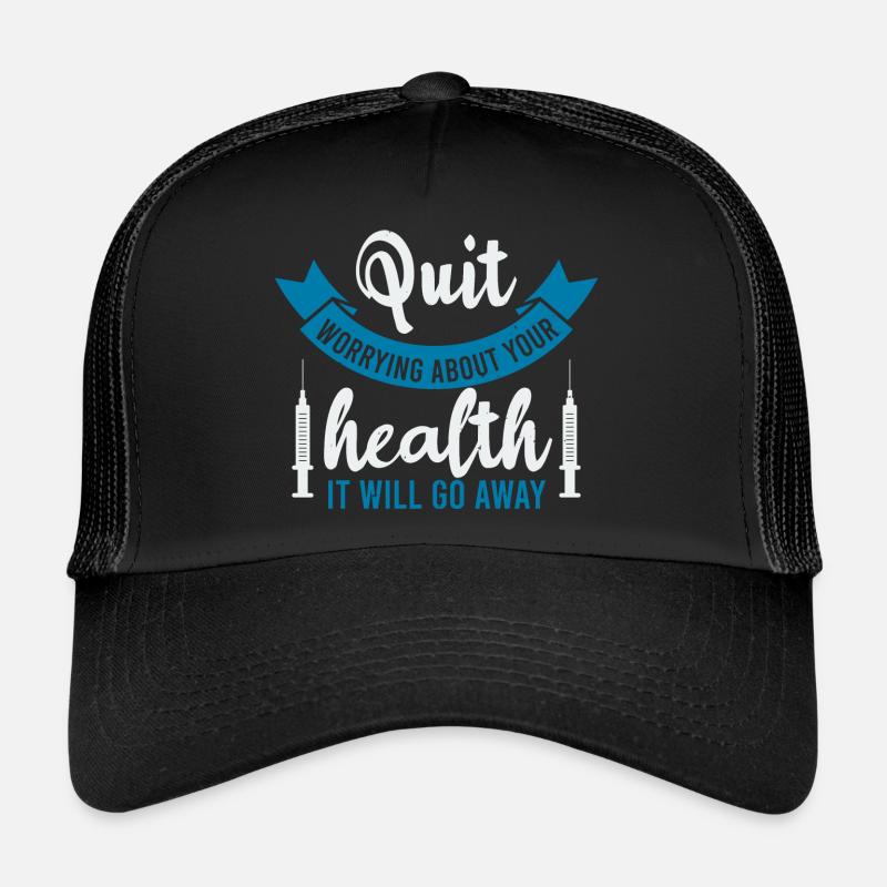 PUIT SORGEN UM IHRE GESUNDHEIT ES WIRD VERSCHWINDEN Trucker Cap