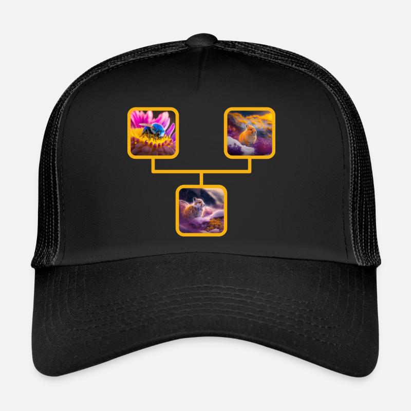 Tier Collage Trucker Cap