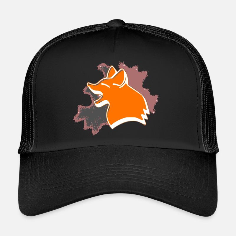 Foxy le renard heureux Casquette trucker 