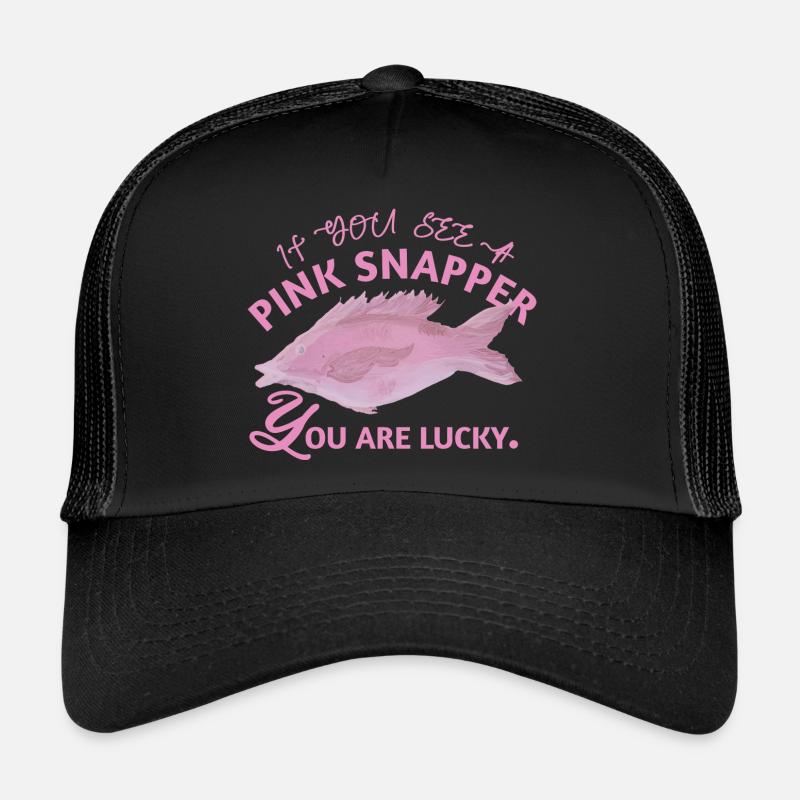Snapper Fish - Amateur de poisson Casquette trucker 