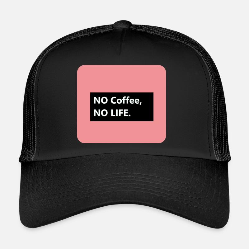 Pas de café pas de vie Casquette trucker 