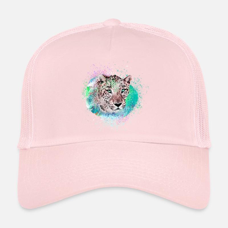jaguar,wildkatze,leopard,graffiti,bunt Trucker Cap