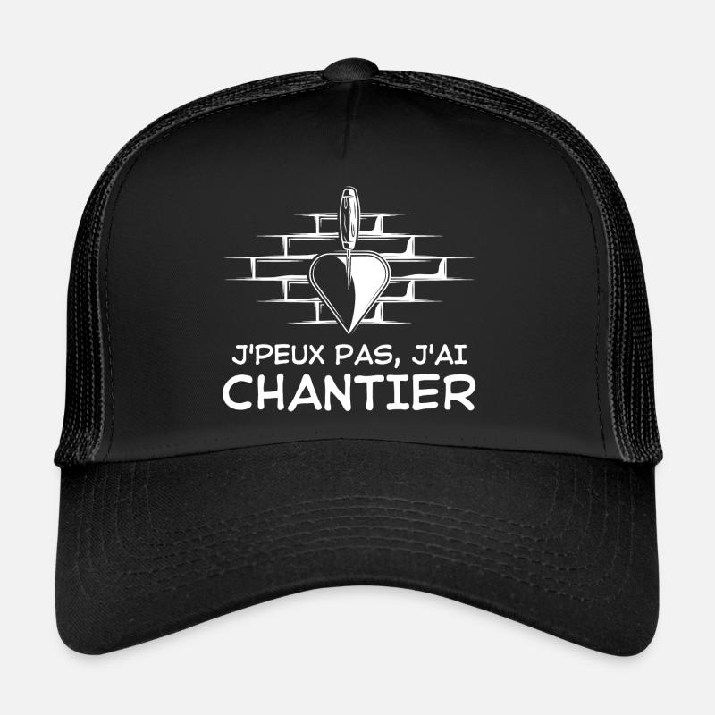 Construction de bâtiment Casquette trucker 