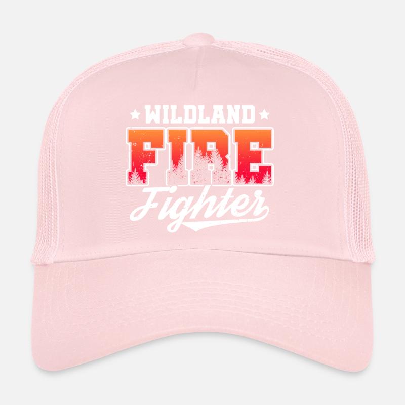 Pompier forestier Casquette trucker 