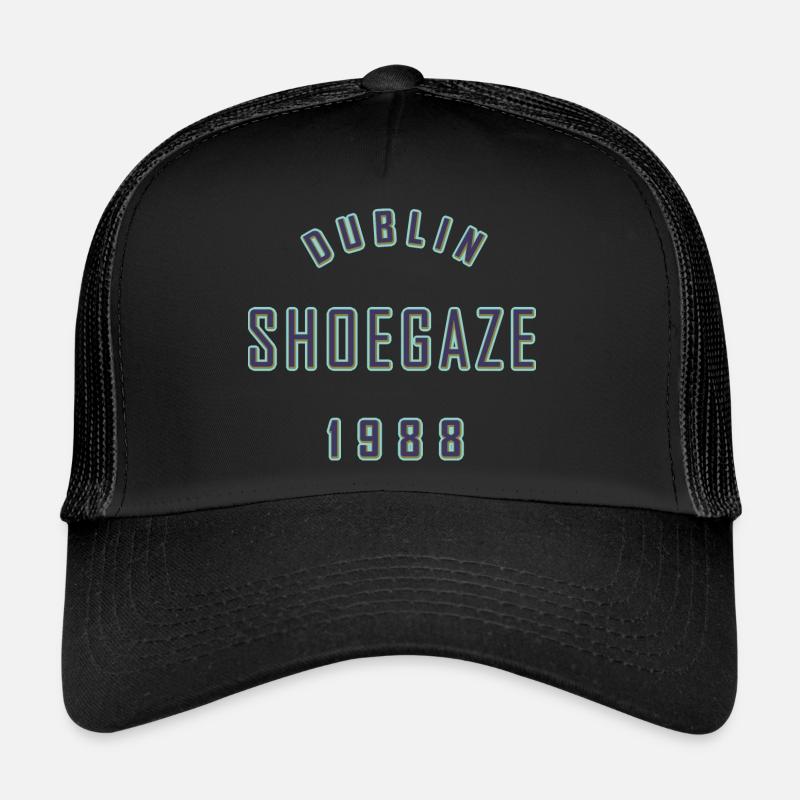 SHOEGAZE - Trucker Cap - Schwarz/Schwarz