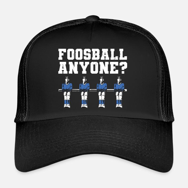 Table Soccer Player Foosball Anyone Trucker Cap