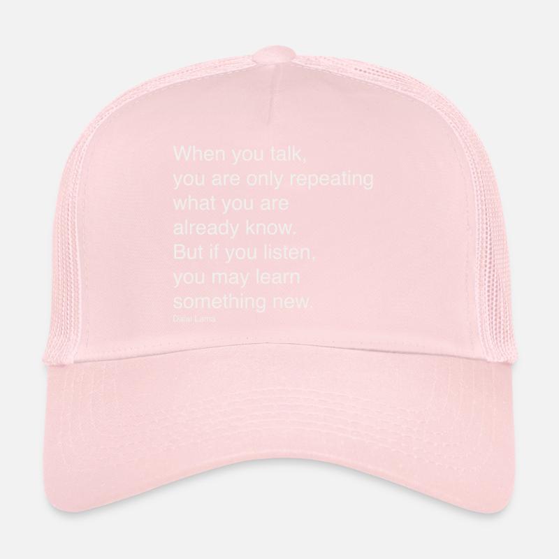 Quand vous parlez Casquette trucker 