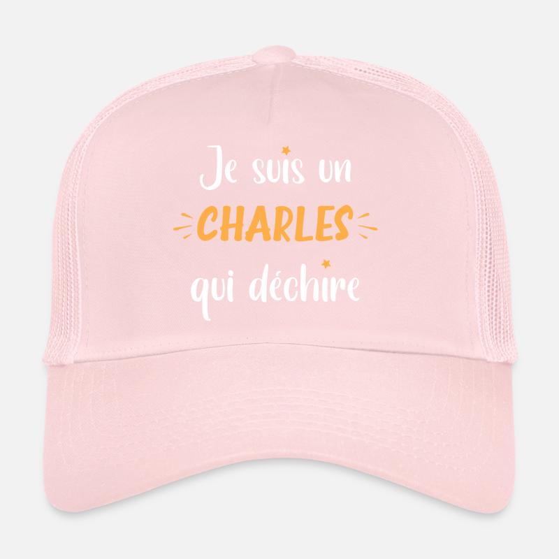 Charles Casquette trucker 