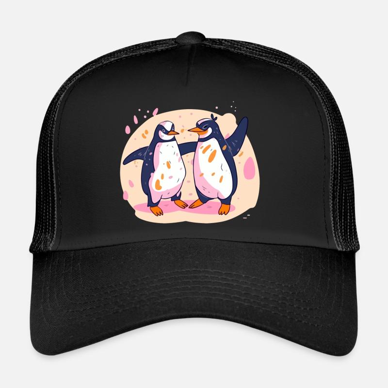 La danse des pingouins n 2 Casquette trucker 