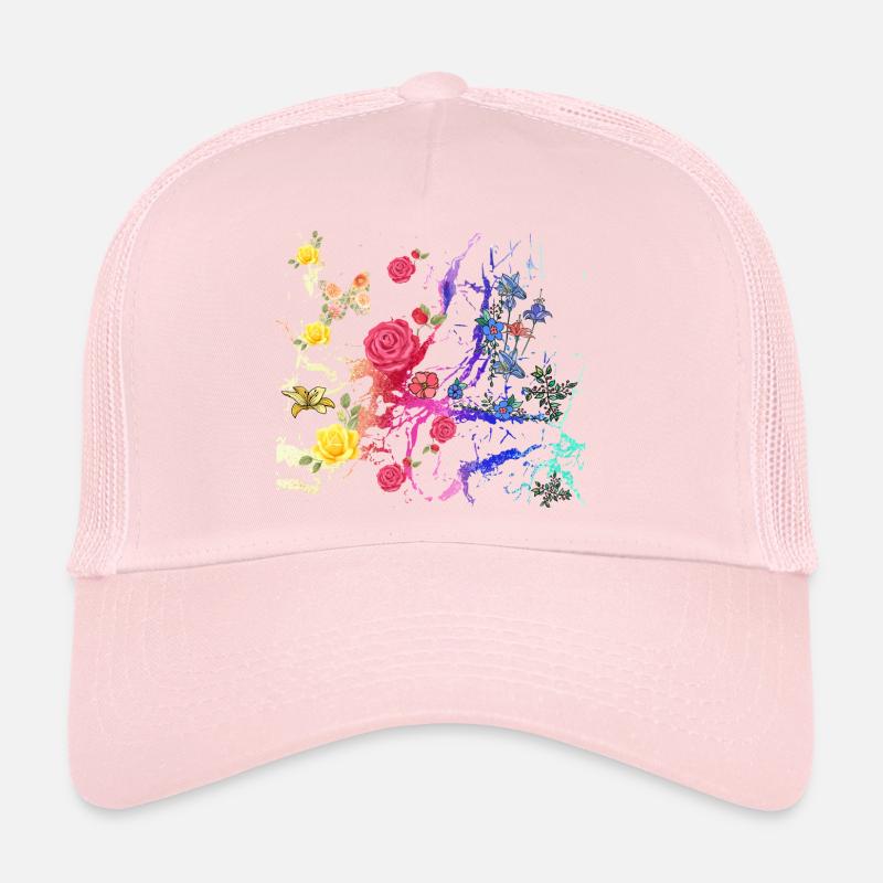 blumen,blume,frühling,blüten, abstrakt Trucker Cap
