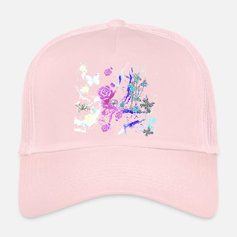 blumen,blume,frühling,blüten, abstrakt Trucker Cap