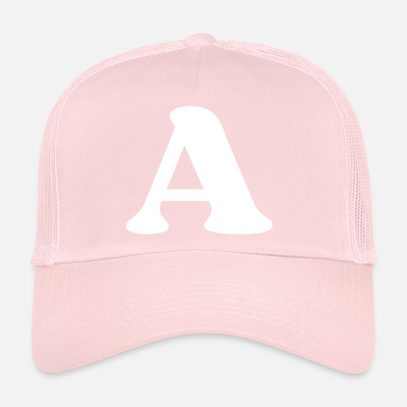 Lettre a Casquette trucker 