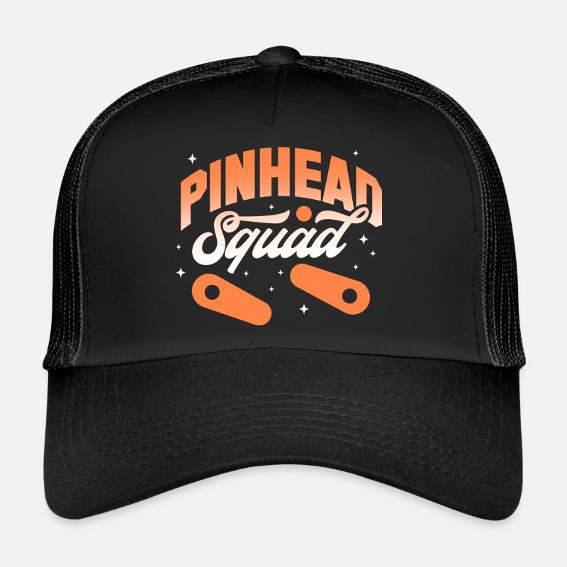 pinhead squad Design for a flipper enthusiast Trucker Cap