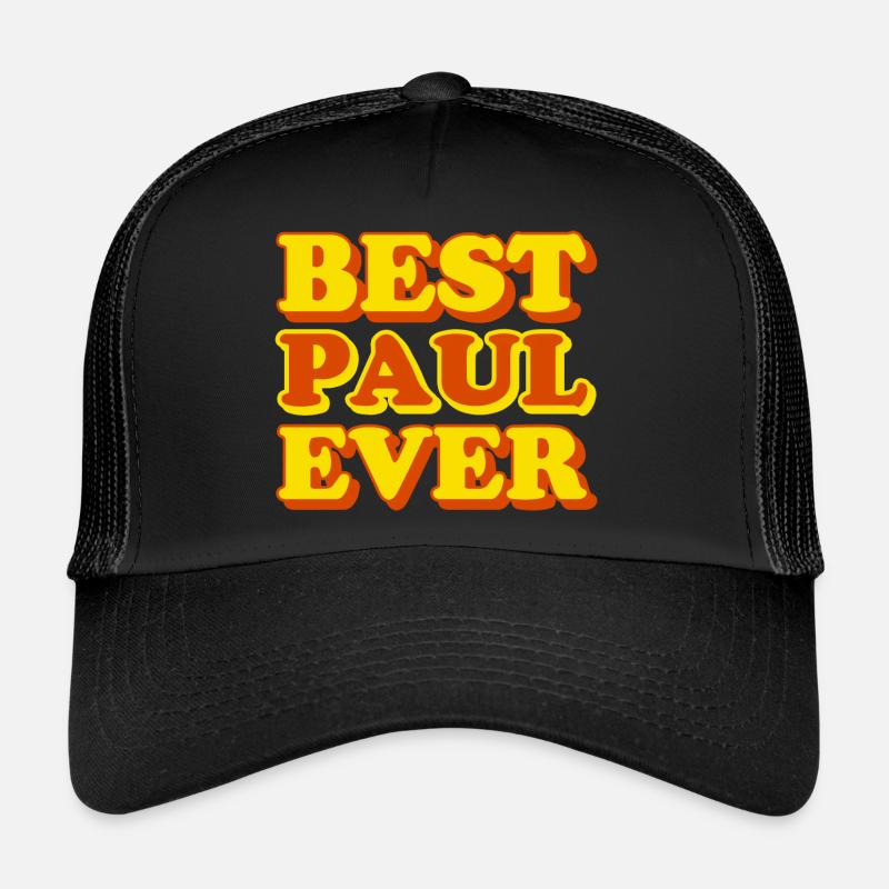 Lustiges Geschenk mit Vornamen Paul Trucker Cap