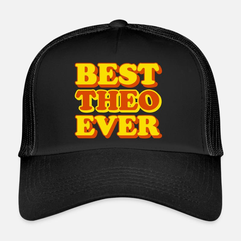Funny gift with first name Theo Trucker Cap