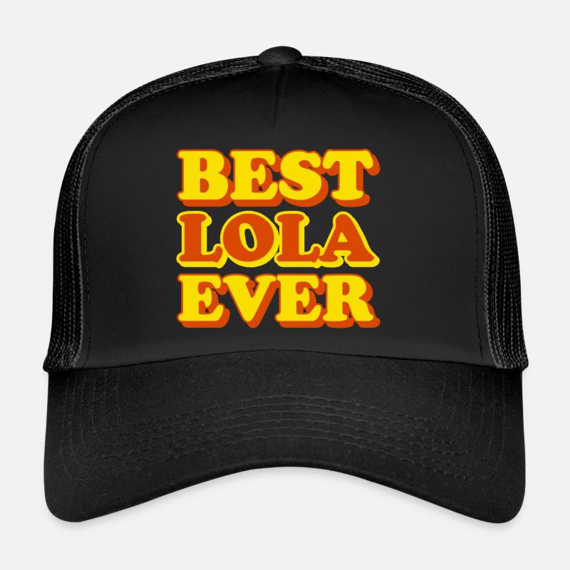 Funny gift with first name Lola Trucker Cap