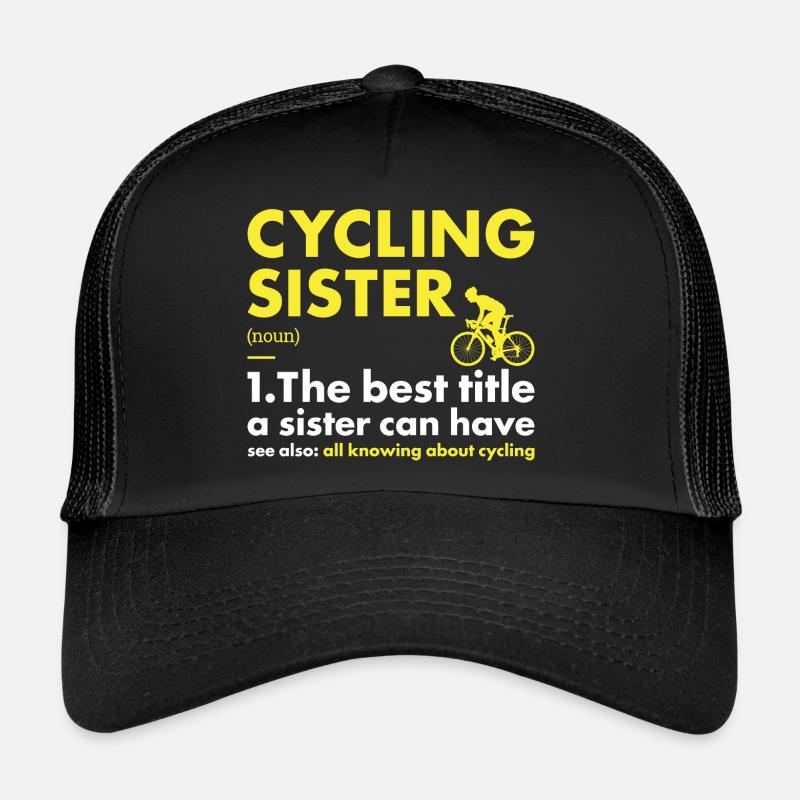 Sport Soeur Cyclisme Casquette trucker 
