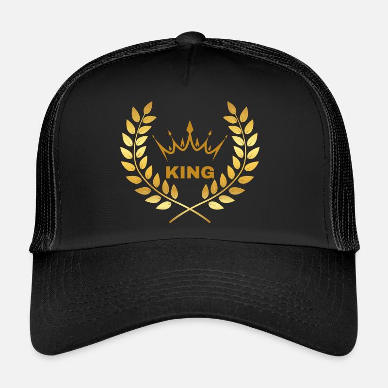ROI - Casquette trucker  - noir/noir