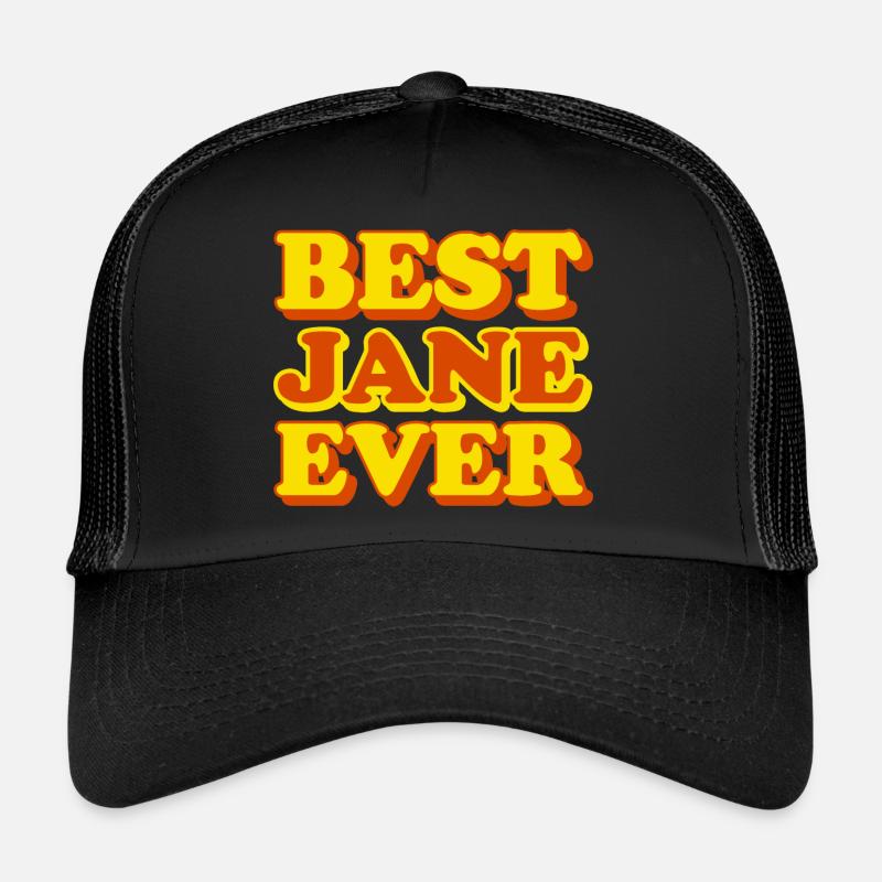 Funny gift with first name Jane Trucker Cap