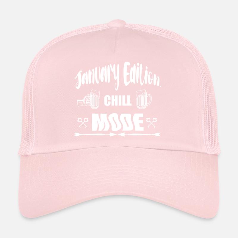 january edition chill mode Casquette trucker 
