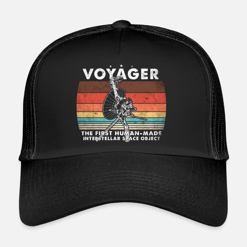 Mission de sonde spatiale rétro Voyager 1977 Casquette trucker 