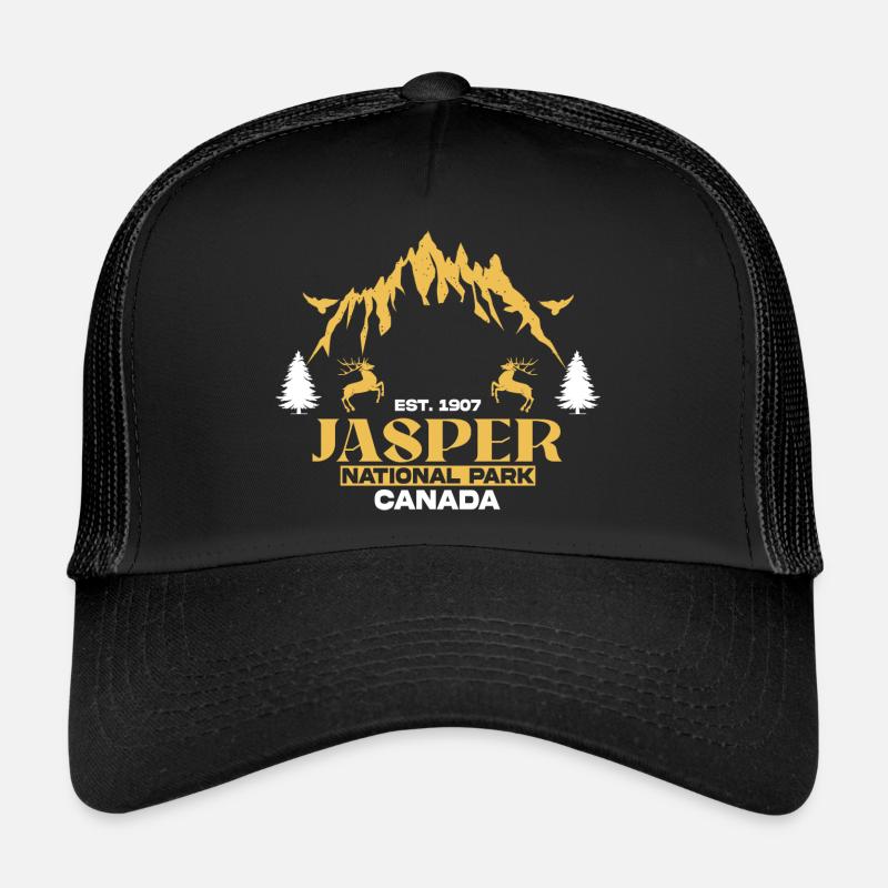 Parc national de Jasper, Colombie-Britannique, Canada Casquette trucker 