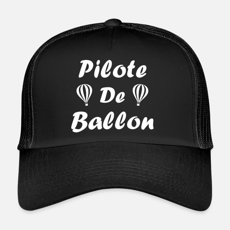 Humour Montgolfière Casquette trucker 