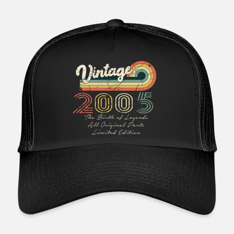 Great since 2005 anniversary 2005 vintage 200 Trucker Cap