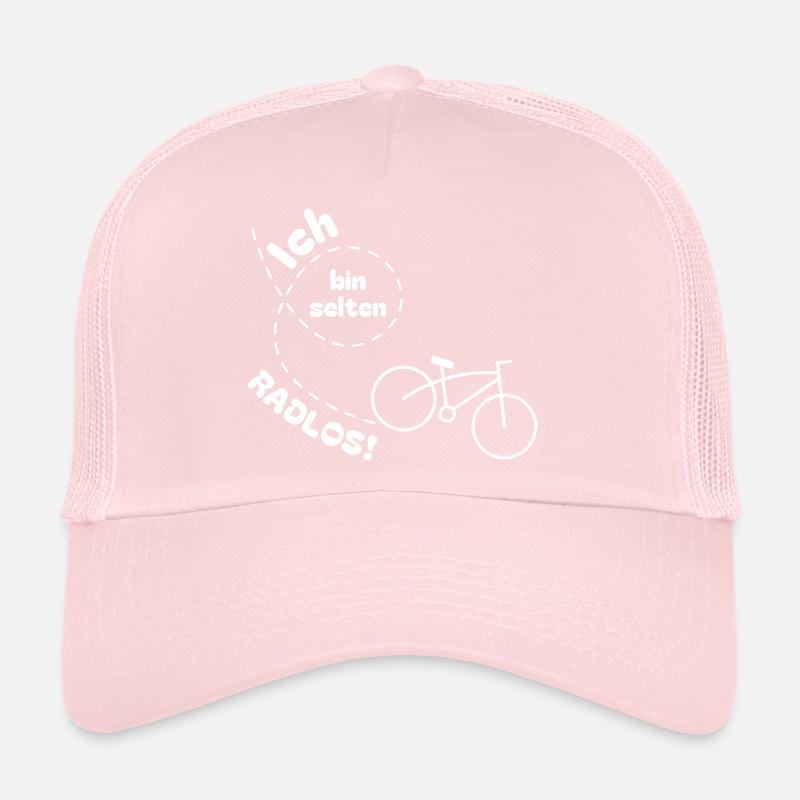 Ich bin selten Radlos Trucker Cap