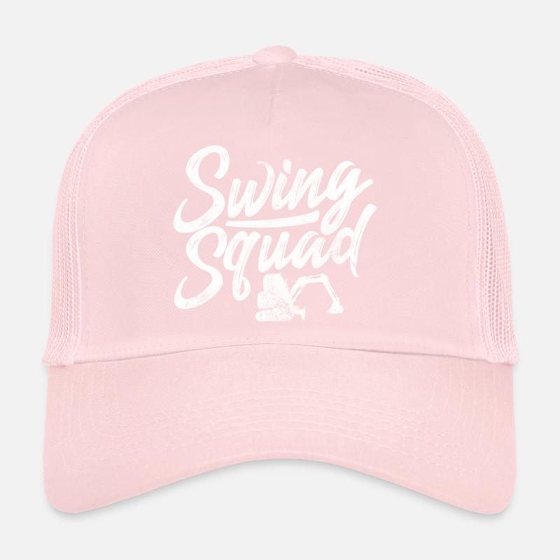 Swing squad Excavatrice Casquette trucker 