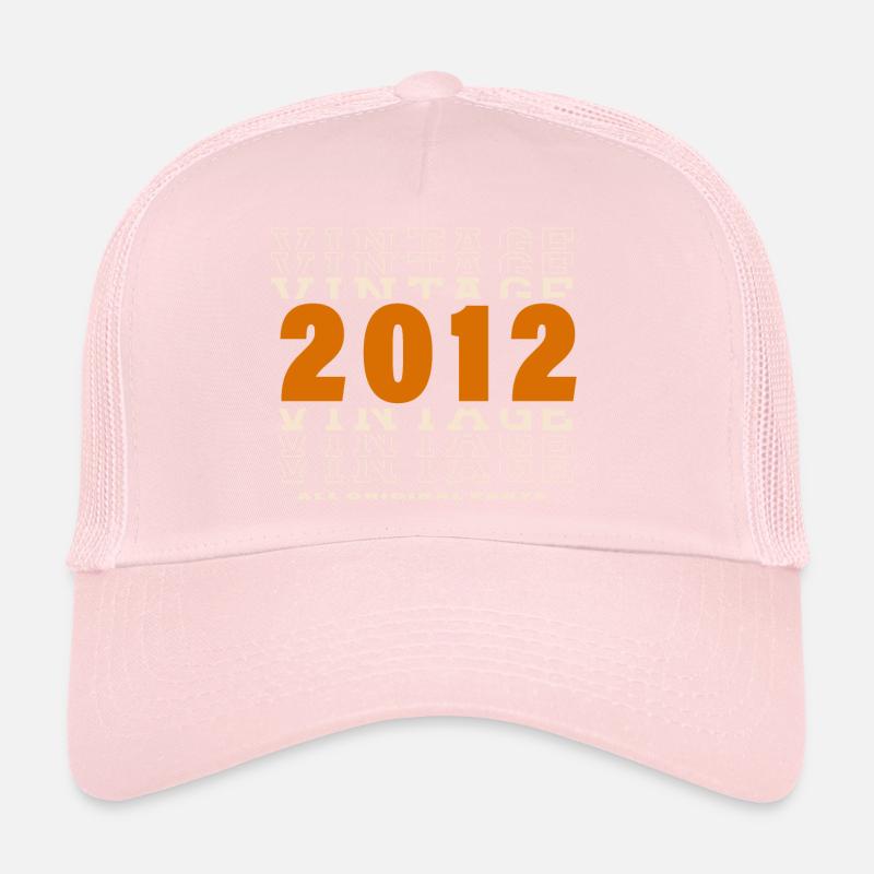 2012 : Vintage - 12e anniversaire Casquette trucker 