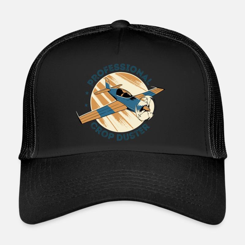 Professioneller Crop Duster Pilot, Antenne Trucker Cap