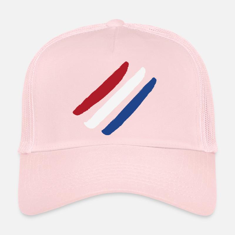 Drapeau des Pays-Bas - Rayures de style Casquette trucker 